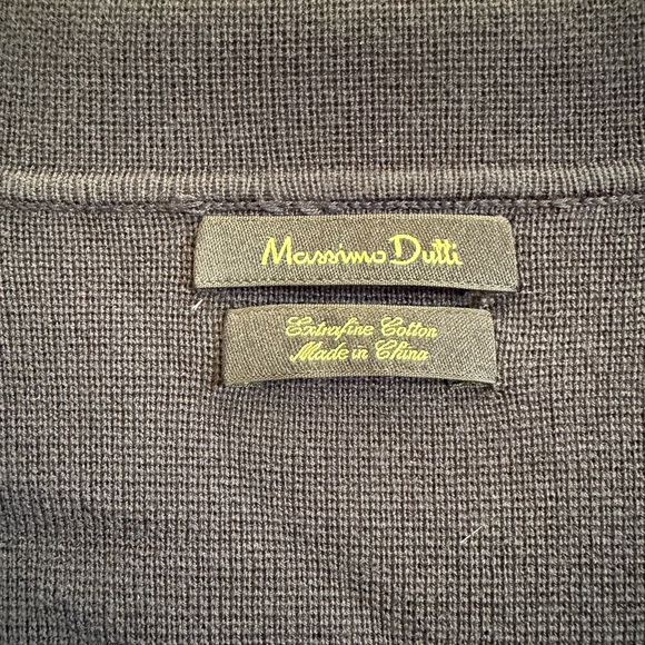 Massimo Dutti Charcoal Knit Sweater - Picture 5 of 7